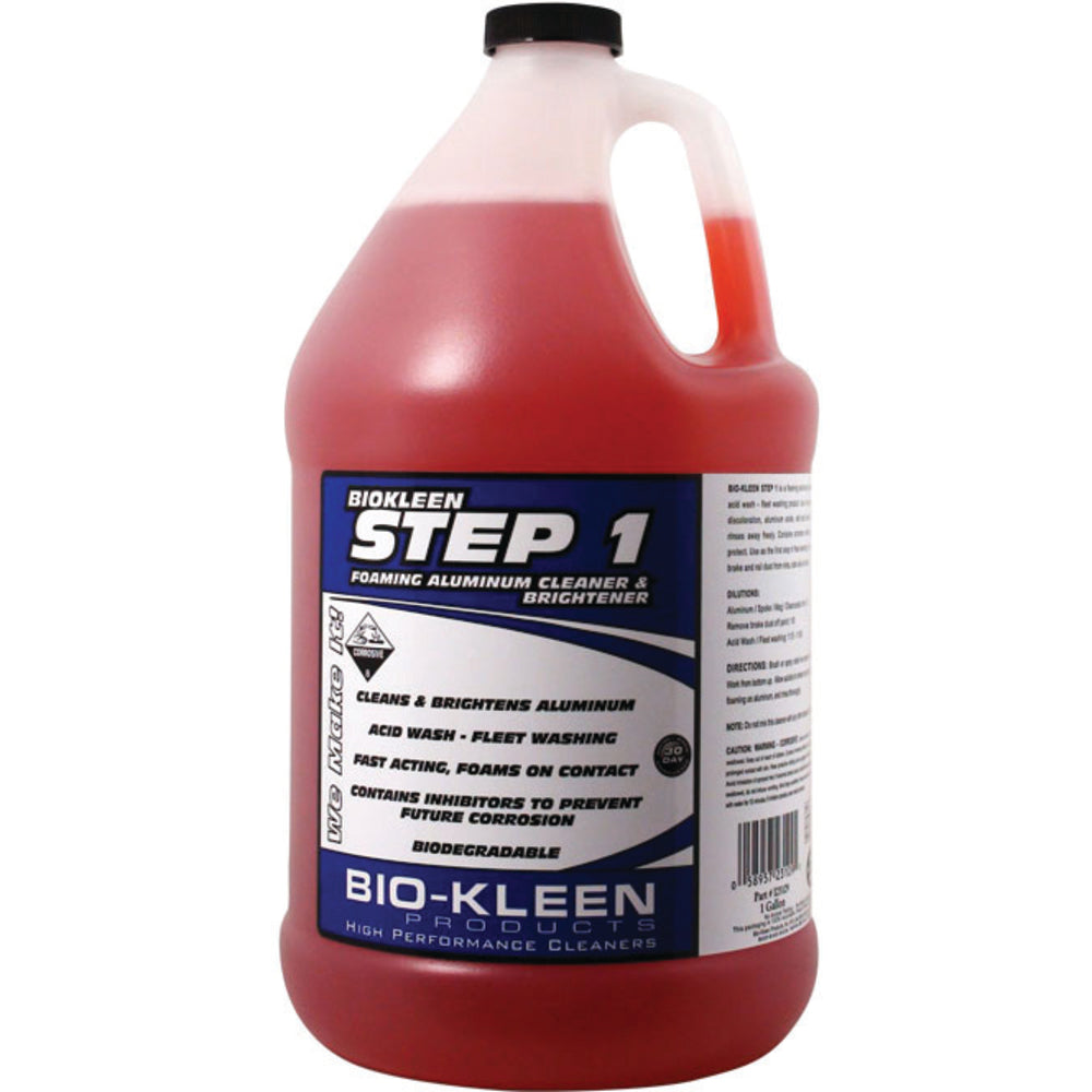 Bio-Kleen STEP1 ALUM 5gal Aluminum Cleaner - Rust, Stain, and Discoloration Remover Image 1