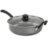 Gibson 127789.02 Chicken Fryer with Lid, 11 Inch, Grey Image 1
