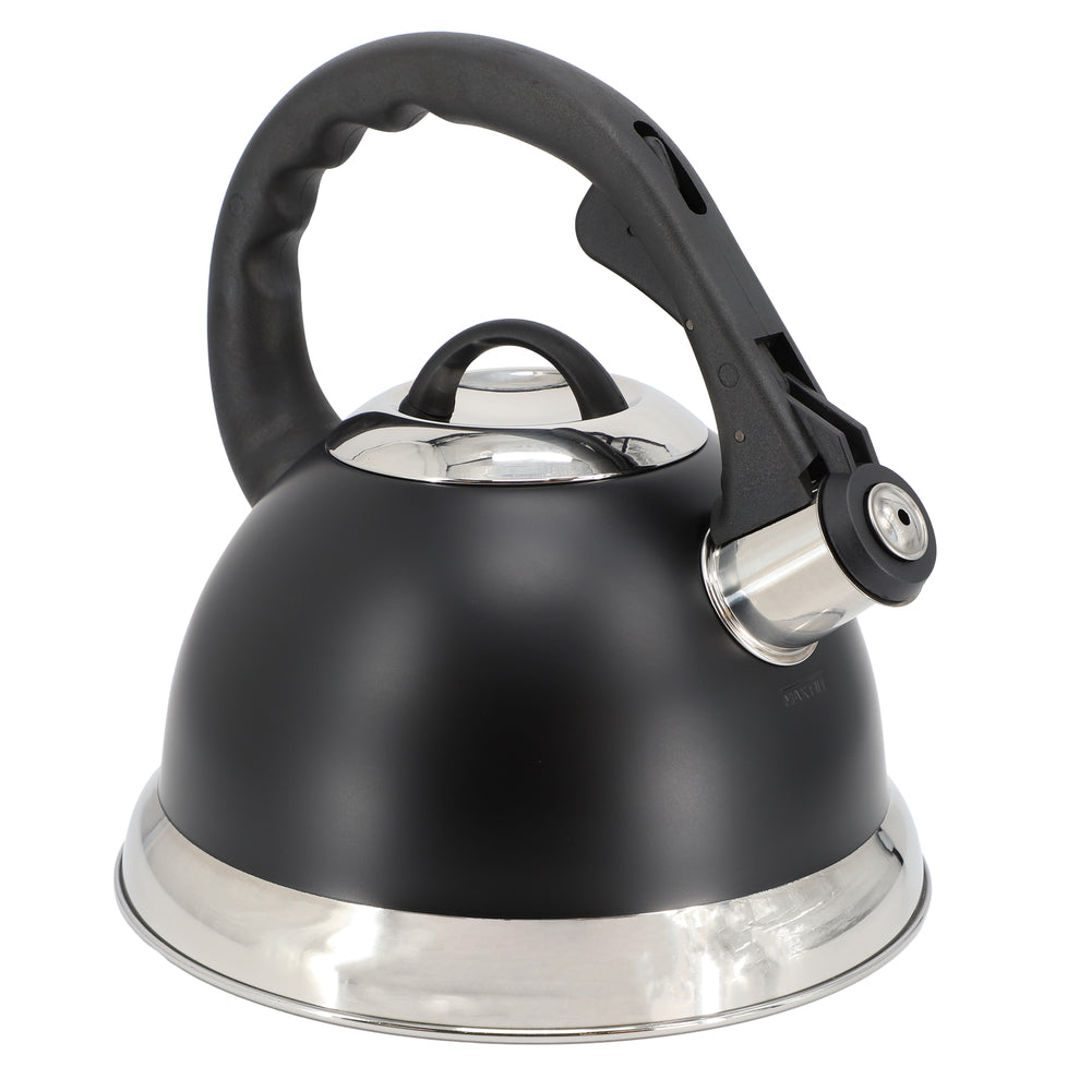 Mr. Coffee 143783.01 Clarefield Stainless Steel Tea Kettle with Whistling Feature Image 1