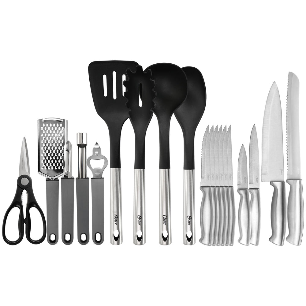 Oster 82667.19 Kitchen Tool Set with Nylon & Stainless Steel Utensils Image 1