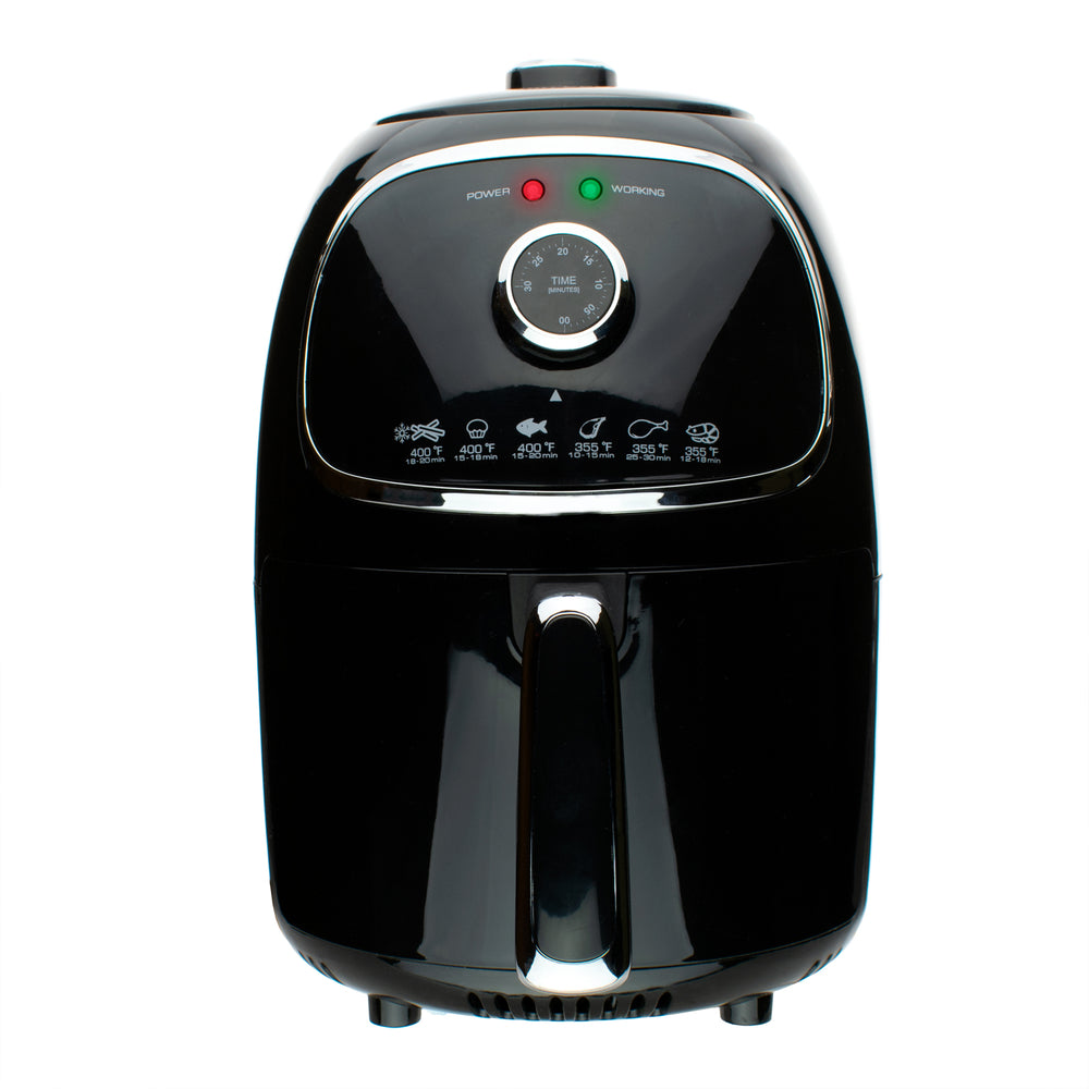 Brentwood AF-202BK 2Qt Air Fryer with Timer and Temperature Control Image 1