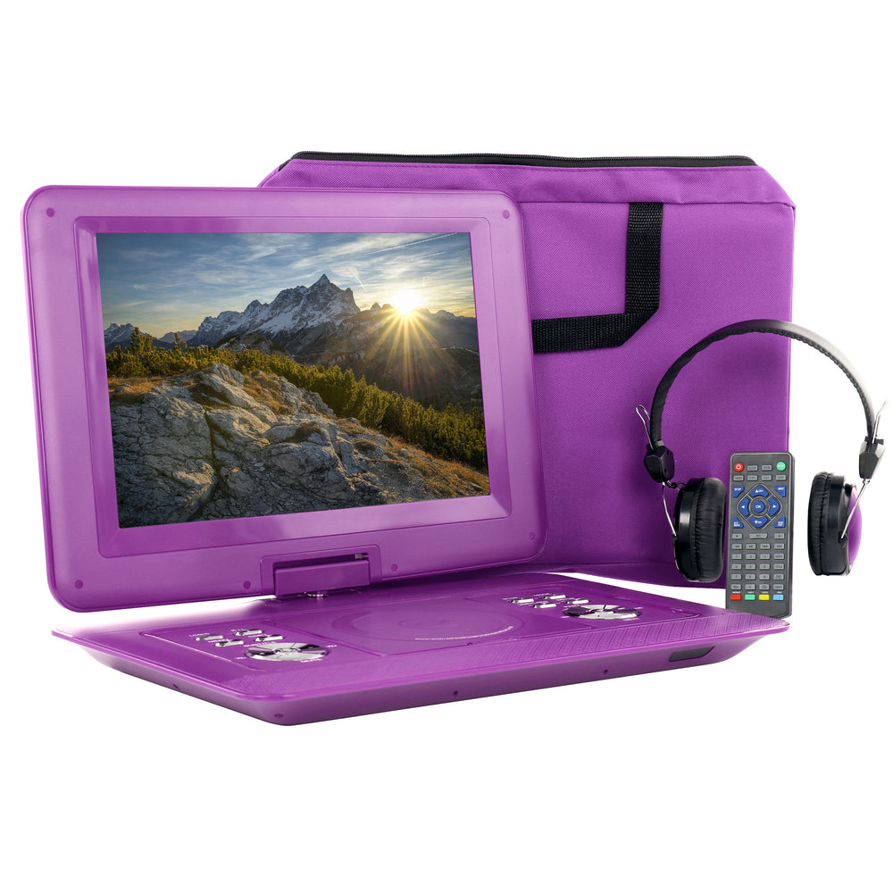 Befree Sound Bfs-1580Pur Portable DVD Player 14.1 Inch Swivel TFT-LCD Screen Image 1