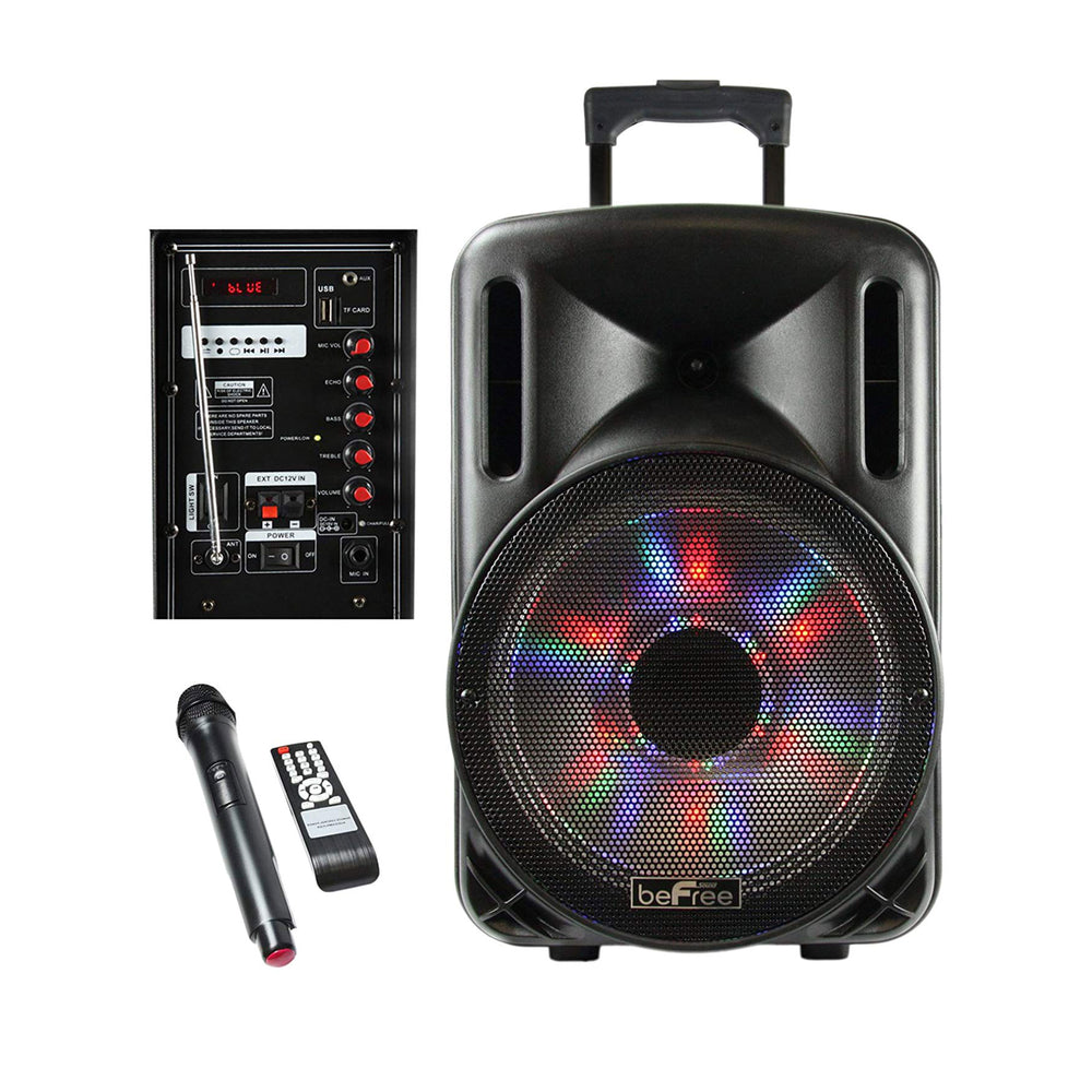 Befree Sound Bfs-4435 12 Inch 2500 Watt Bluetooth Portable Party Pa Speaker Image 1
