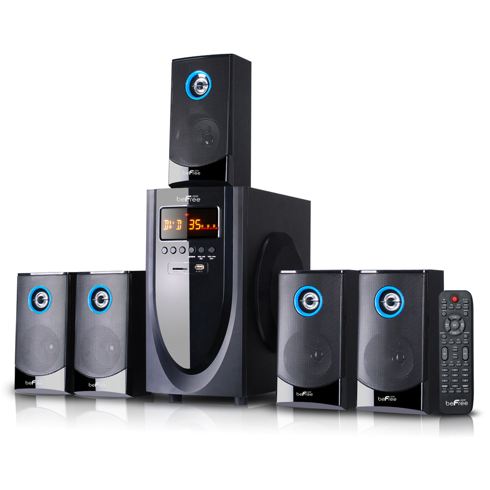 Befree Sound BFS-520-RB 5.1 Ch Surround Bluetooth Speaker System Image 1