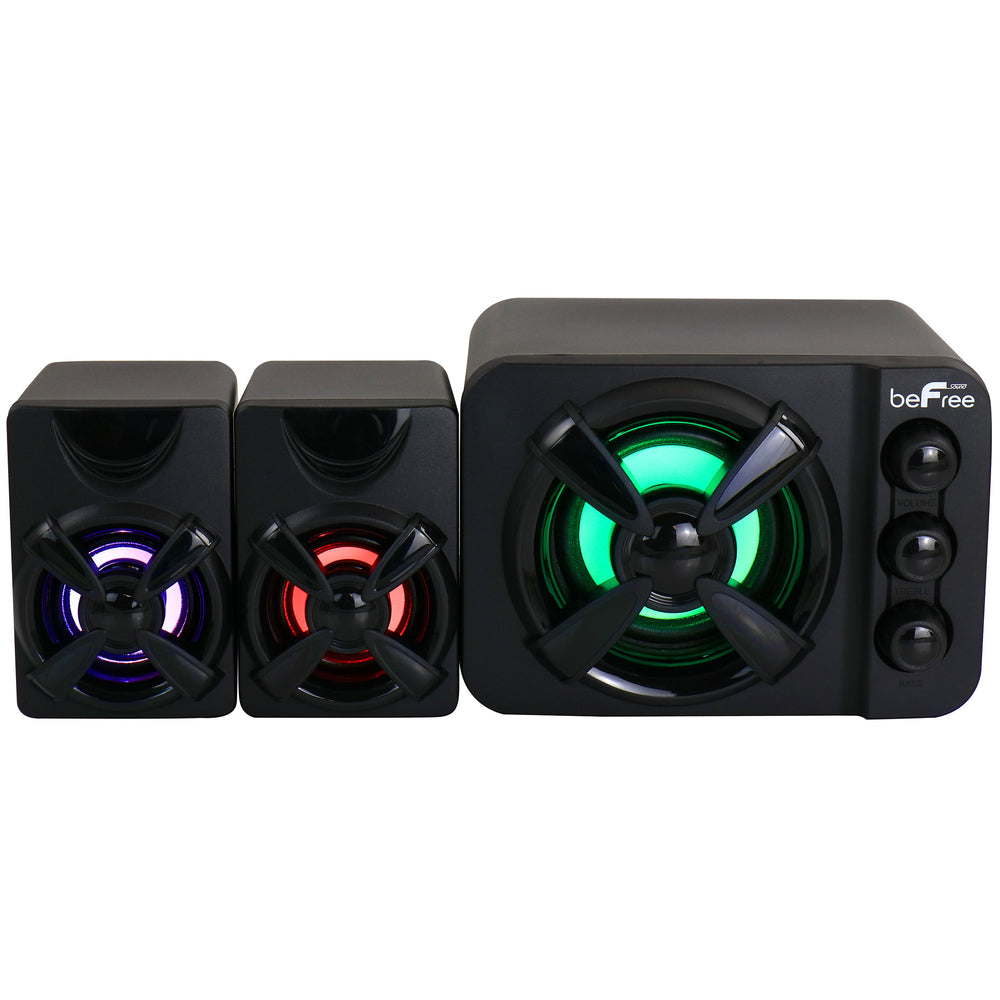 Befree Sound BFS-S500 2.1 Gaming Speaker System with Color LED Image 1