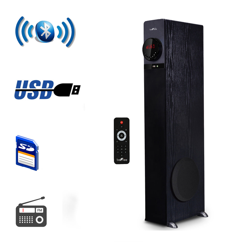 013964974027 Bfs-T90Bt-Bndl Befree Super Powerfull Bluetooth Tower Speaker Dock Image 1
