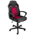 Elama Elm-F-007 Office Chair with Adjustable High Back in Faux Leather and Mesh Image 1