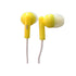 Nutek EP-102-0-YEL Stereo Earbuds with 3.5mm Port Image 1