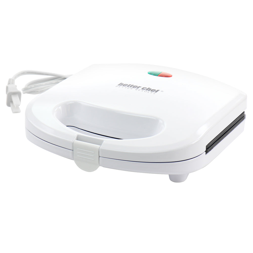 Better Chef IM-293W Panini Contact Grill - Nonstick, White Image 1