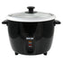 Better Chef IM-402B Rice Cooker 8 Cup Automatic in Black - Paddle & Measuring Image 1