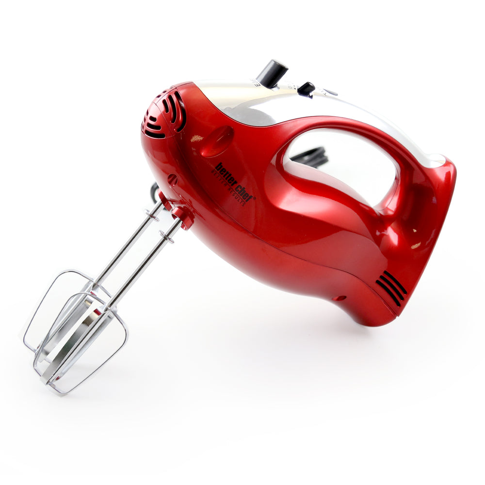Better Chef IM-817RC Hand Mixer with 5-Speed Motor Image 1