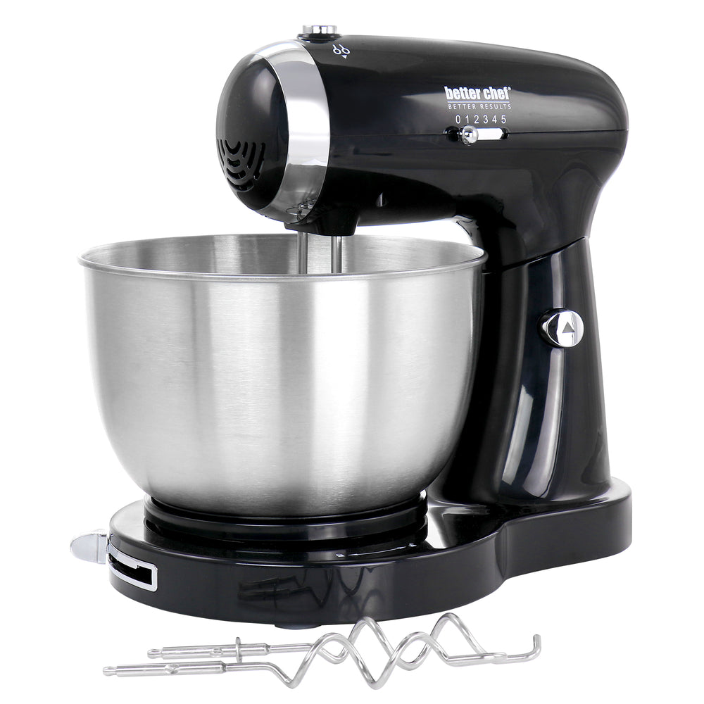Better Chef Im-8271B 350 Watt Megamix Stand Mixer In Black Image 1