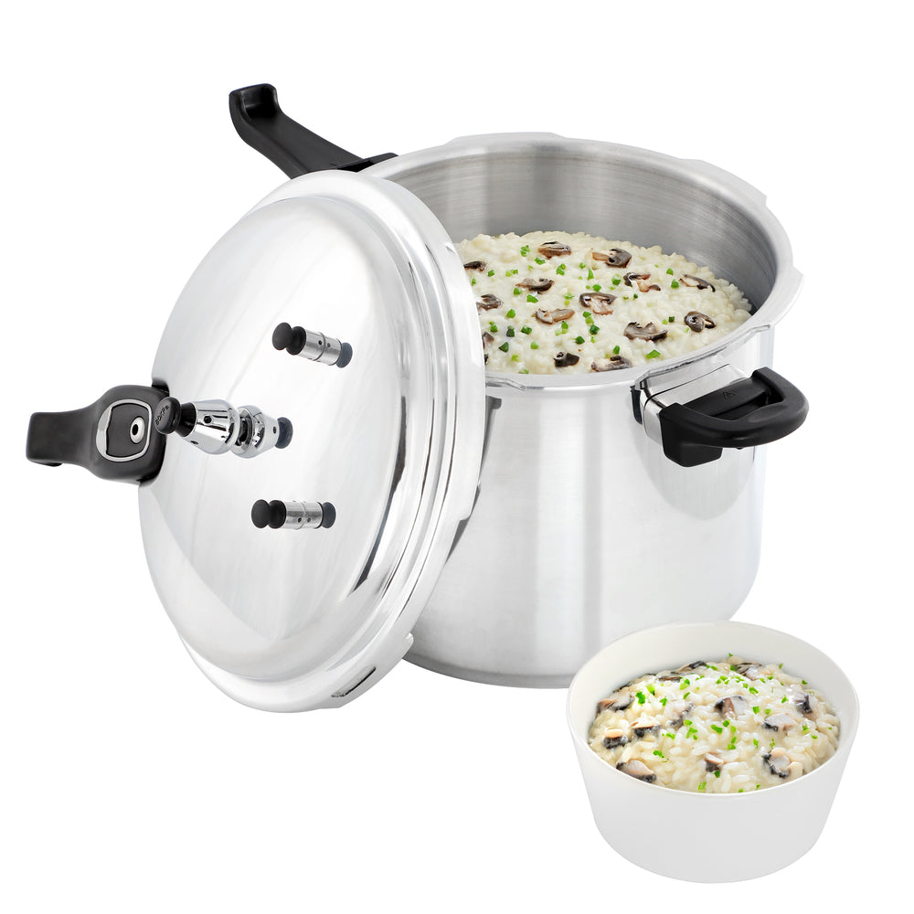 MegaChef MC-9500 9.5 Qt Pressure Cooker Steamer Image 1