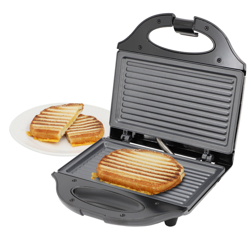 MegaChef Mc-C008 Electric Sandwich Maker with Nonstick Plates Image 1