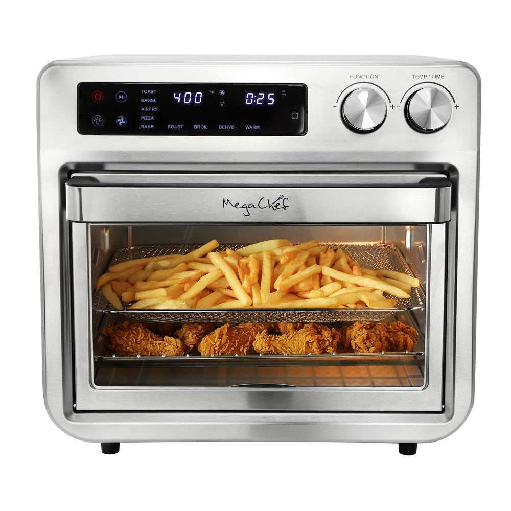 MegaChef Mcov-4900 Air Fryer Oven 26.4 Quart Digital Electric Multi-Function Image 1