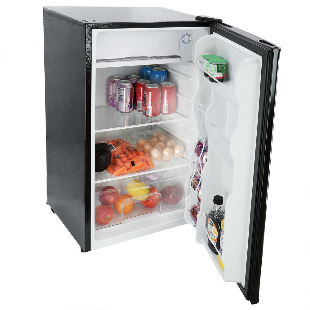 Megachef Mcr-90B 3.2 Cu. Ft. Compact Freestanding Mini Refrigerator In Black Image 1