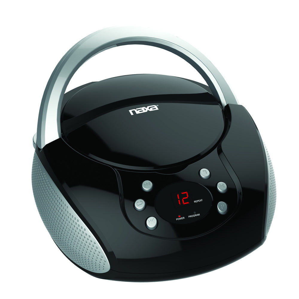Naxa NPB-240 Portable CD Boombox with AM/FM Radio Image 1