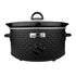 Brentwood SC-136BK 3.5Qt Diamond Slow Cooker Black Image 1