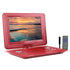 Trexonic TR-D154Red-Rb Portable TV+DVD Player 15.4" Swivel Screen Image 1