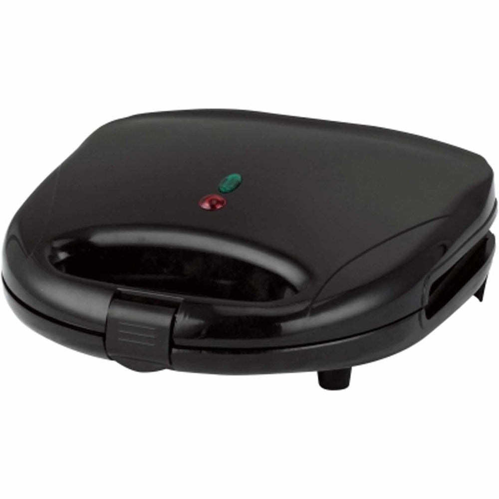 brentwood TS-243 Black/Stainless Steel Waffle Maker - Nonstick Surface, Cool Touch Handle Image 1
