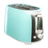 Brentwood TS-292BL 2-Slice Wide Slot Toaster, Cool Touch, Blue Image 1