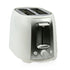 Brentwood Ts-292W 2 Slice Cool Touch Toaster ; White And Stainless Steel Image 1