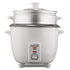 Brentwood TS-480S 15 Cup Rice Cooker with Non-Stick Steamer in White Image 1