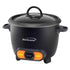 Brentwood Ts-506Bk Rice Cooker 3 Cup Uncooked/6 Cooked Black Image 1