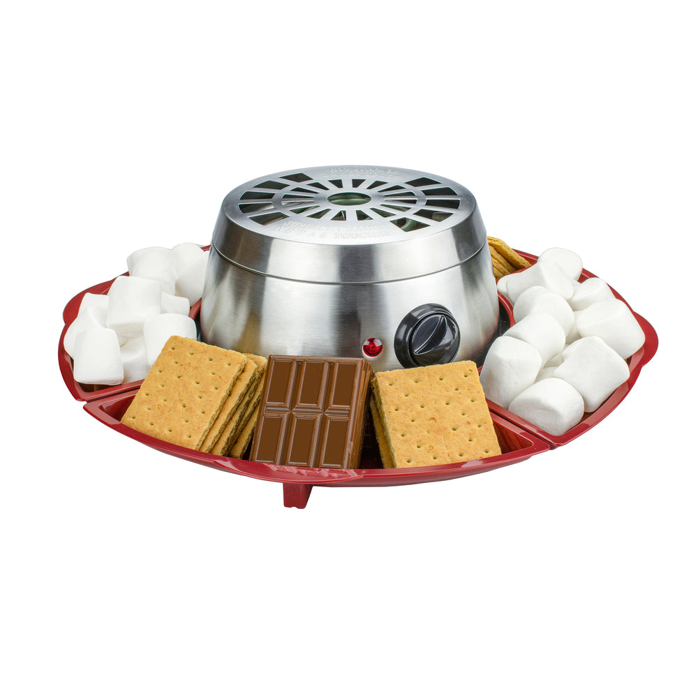 Brentwood TS-603 Electric Stainless Steel Smores Maker Set Image 1