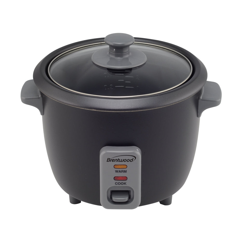 Brentwood TS-700BK Rice Cooker 4 Cup Black Image 1
