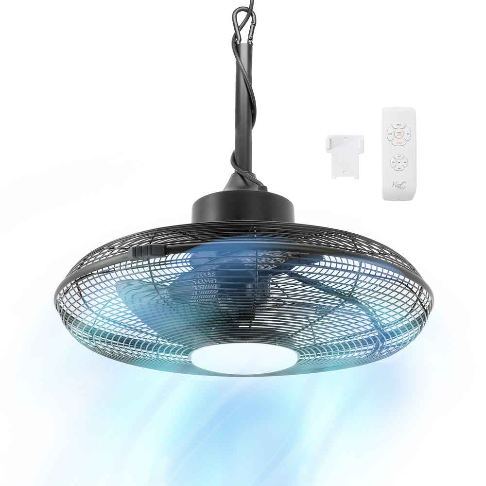 Vie Air VA-600X 20 Inch Outdoor Fan with LED Lights Image 1