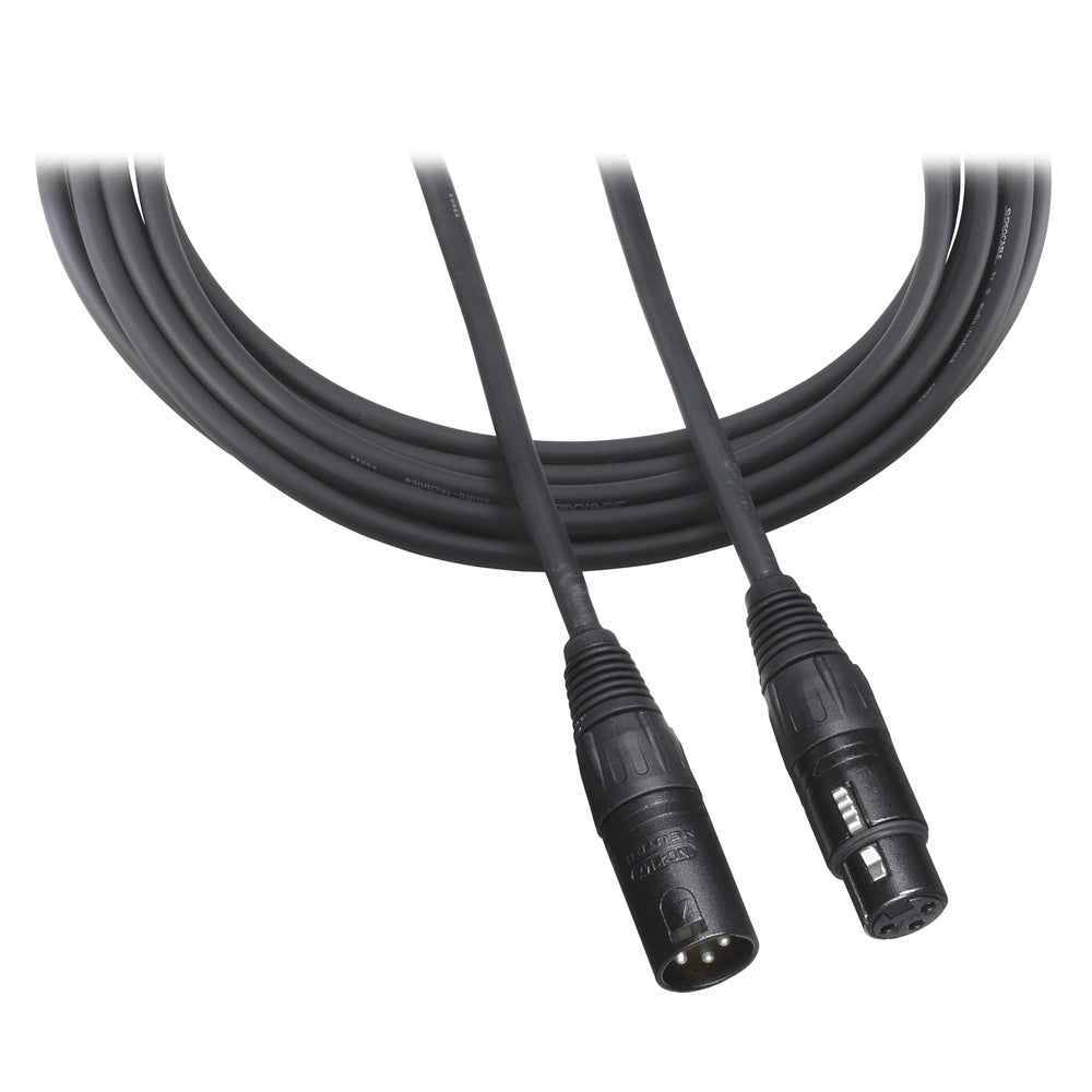 Audio-Technica AT8314-20 XLR-Female to XLR-Male Microphone Cable (20 Ft.) with Neutrik Connectors Image 1