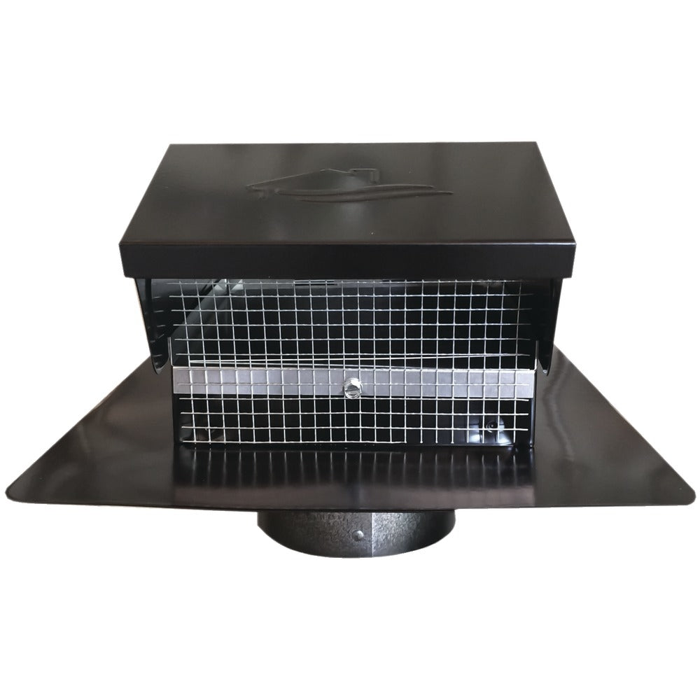 Builder'S Best 012635 4In Roof Cap Blk Collar Image 1