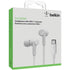 Belkin G3H0002btWHT USB-C In-Ear Headphones with Microphone - White