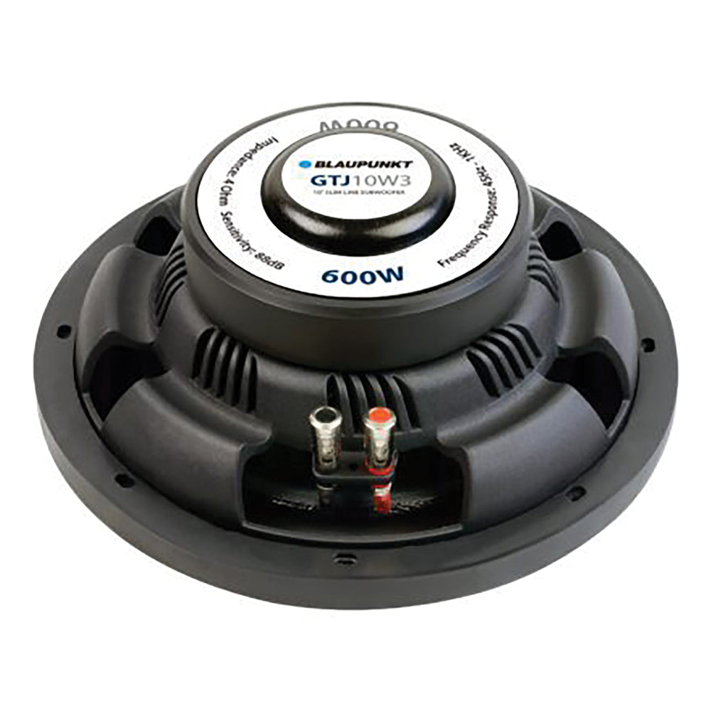 Blaupunkt GTJ10W3 10-Inch 600W Slim Line Subwoofer