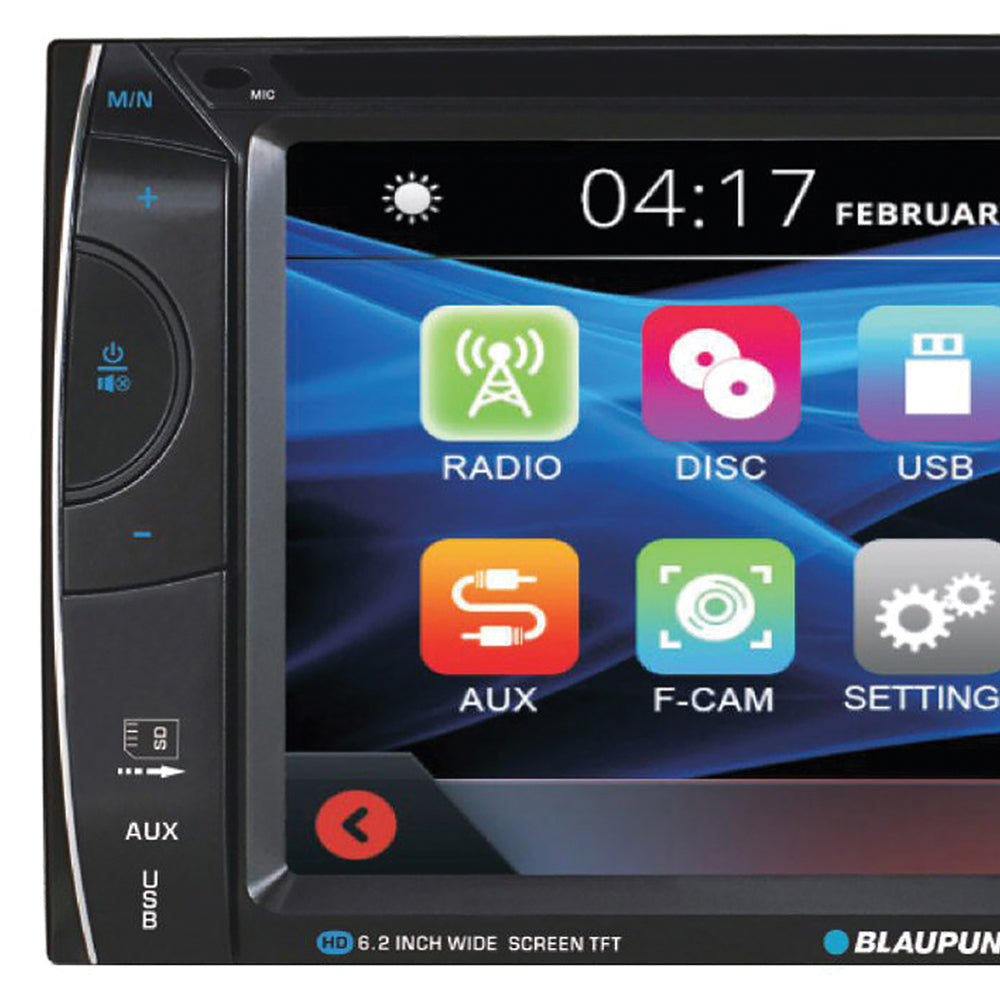 Blaupunkt Miami620 D.Din 6.2" Touchscreen AM/FM/DVD
