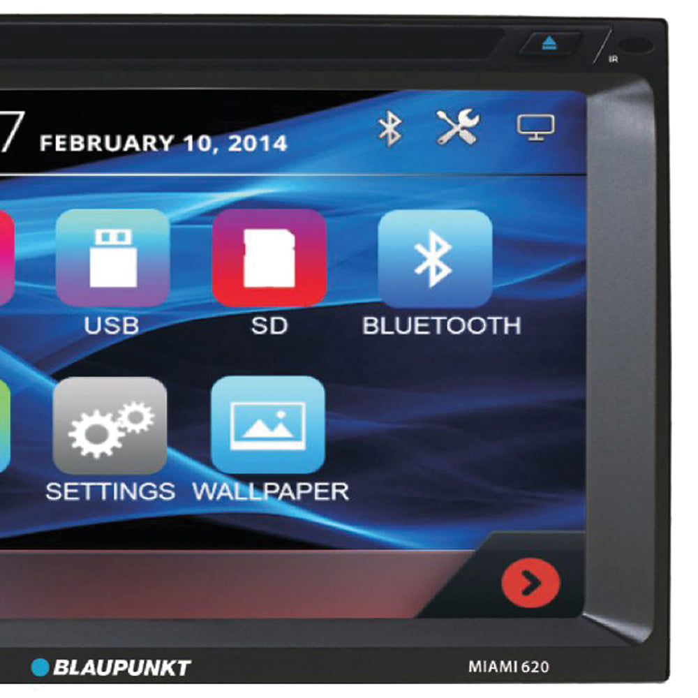 Blaupunkt Miami620 D.Din 6.2" Touchscreen AM/FM/DVD