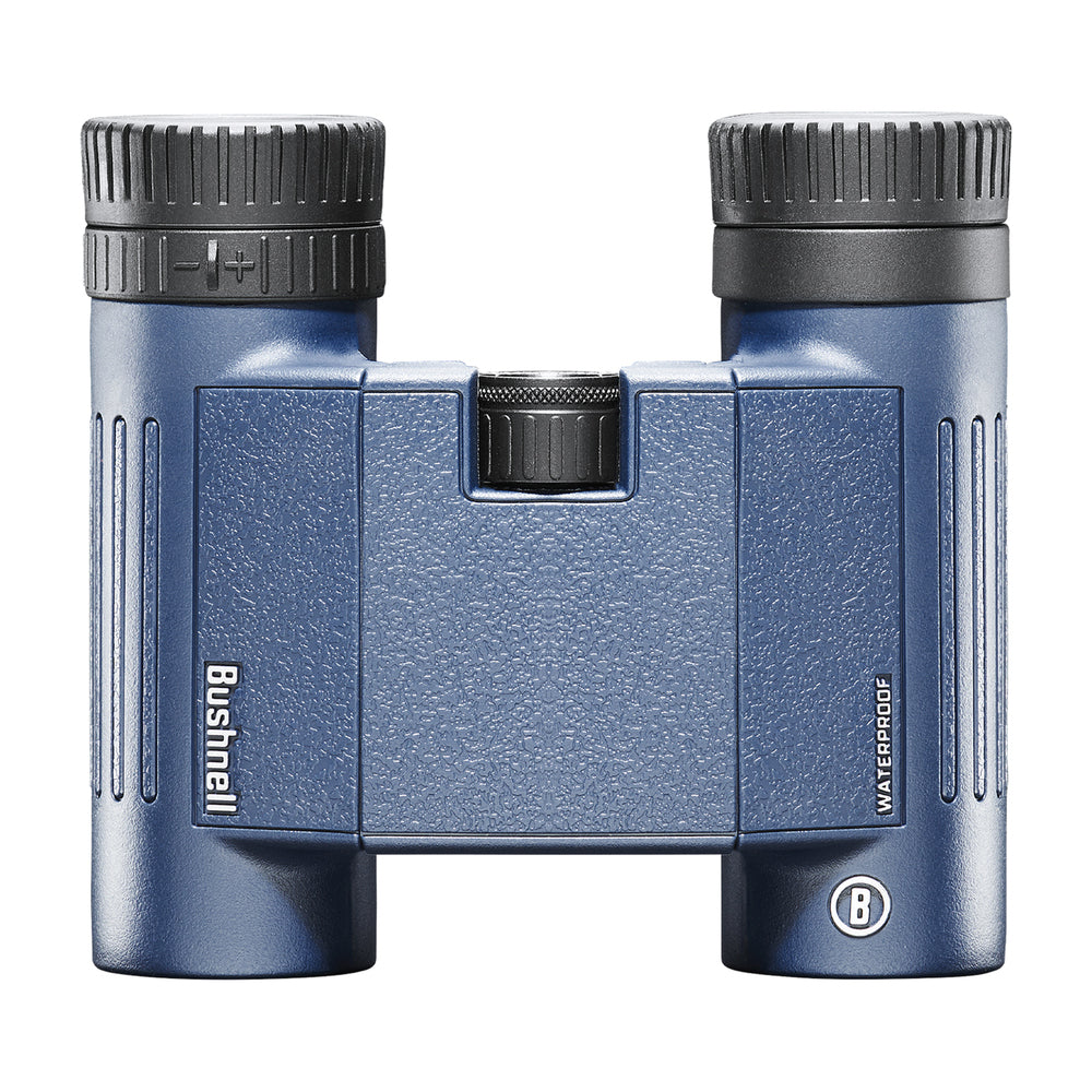 Bushnell 132105R 12x25mm H2O Binocular with Dark Blue Roof, Waterproof/Fogproof, Twist Up Eyecups Image 1