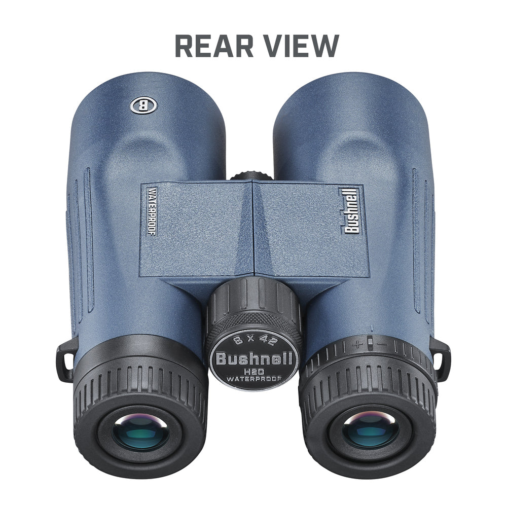 Bushnell 158042R 8x42mm H2O Binocular with Dark Blue Roof, Waterproof/Fogproof