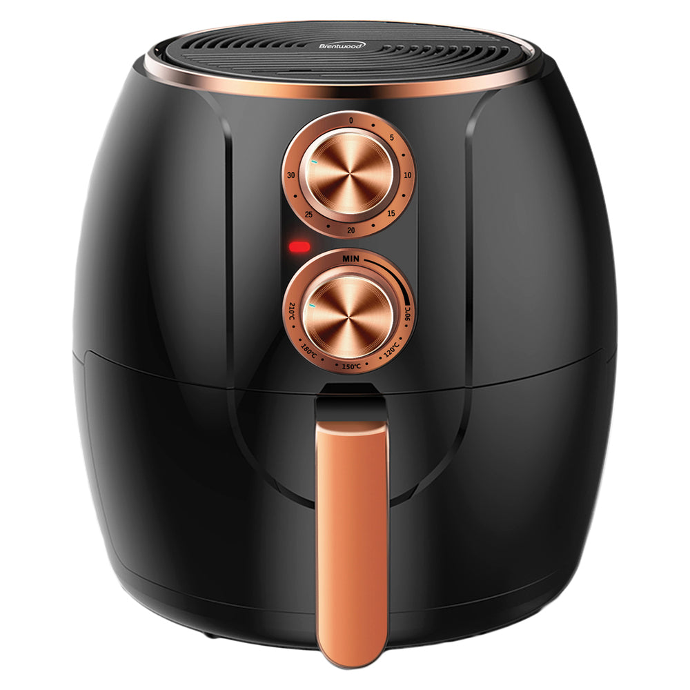 Brentwood Af-300Bkc 3.2 Quart Electric Air Fryer Timer And Temp Control- Black Image 1
