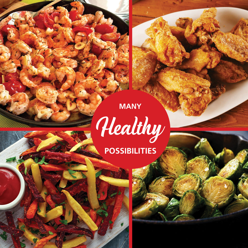 Brentwood Af-300Bkc 3.2 Quart Electric Air Fryer Timer And Temp Control- Black