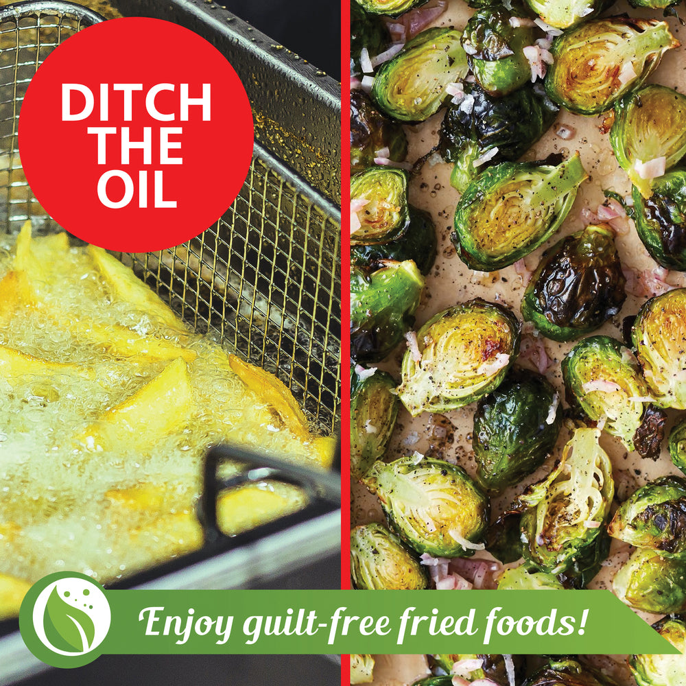 Brentwood Af-300Bkc 3.2 Quart Electric Air Fryer Timer And Temp Control- Black