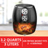 Brentwood Appliances AF-300BK Air Fryer with Timer and Temperature Control