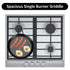 Brentwood BCM-24 Round Griddle Comal - Nonstick Aluminum Pan