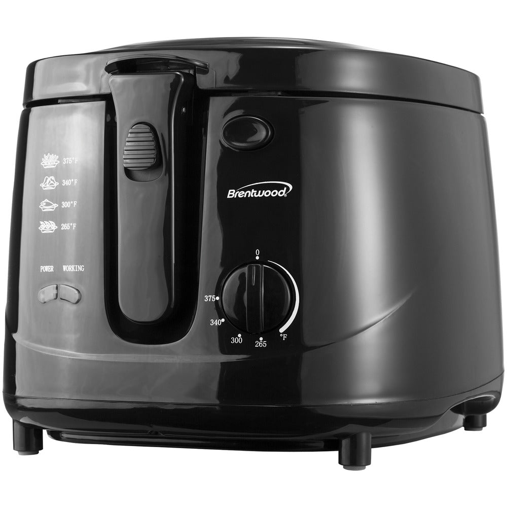 Brentwood DF-725 Deep Fryer 2.5L 1500W Black Stand-alone