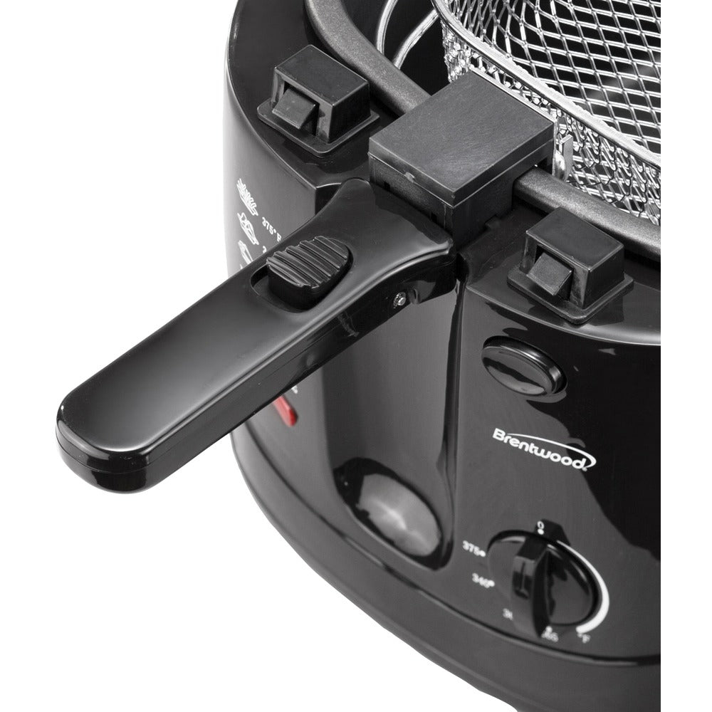 Brentwood DF-725 Deep Fryer 2.5L 1500W Black Stand-alone