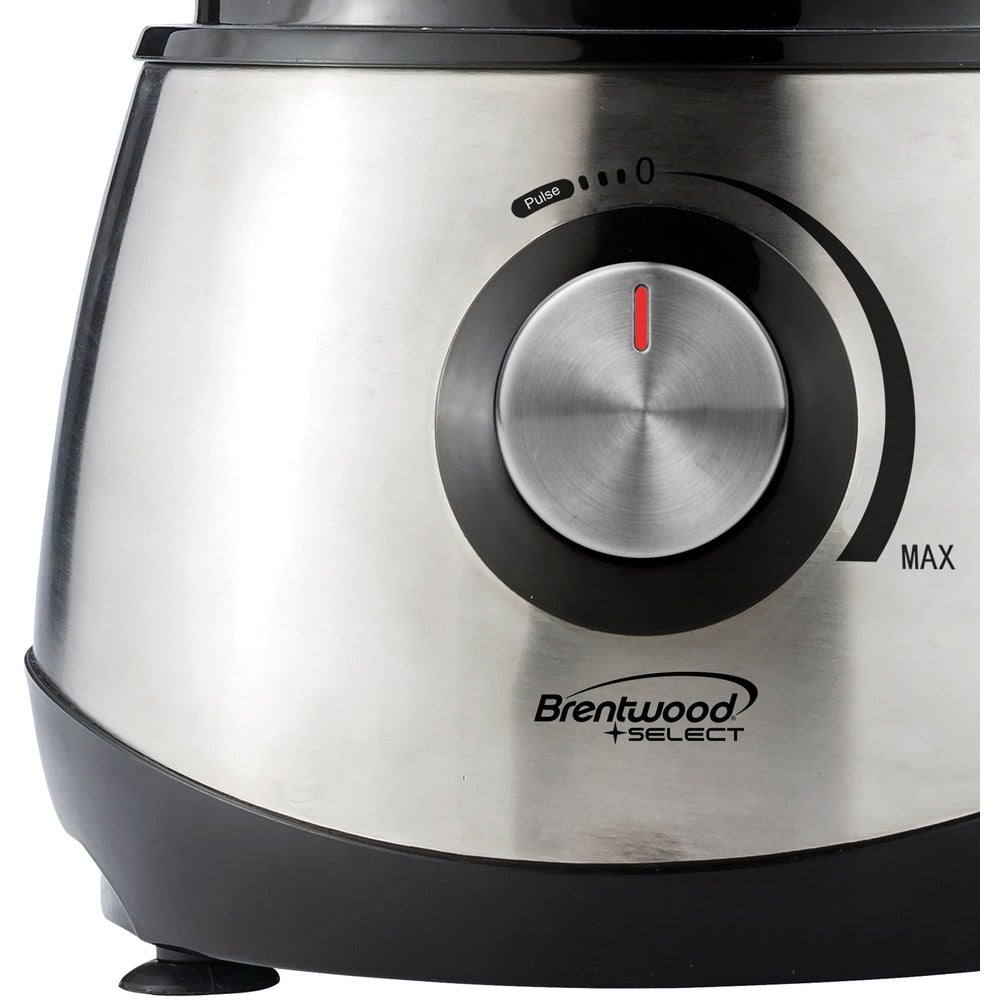 Brentwood FP-581 Food Processor Stainless Steel 8-Cup