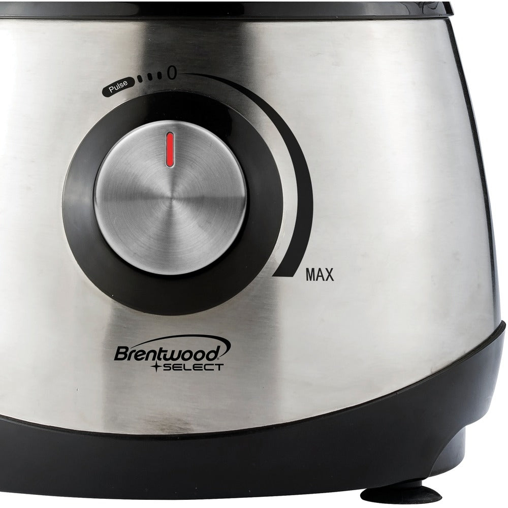 Brentwood FP-581 Food Processor Stainless Steel 8-Cup