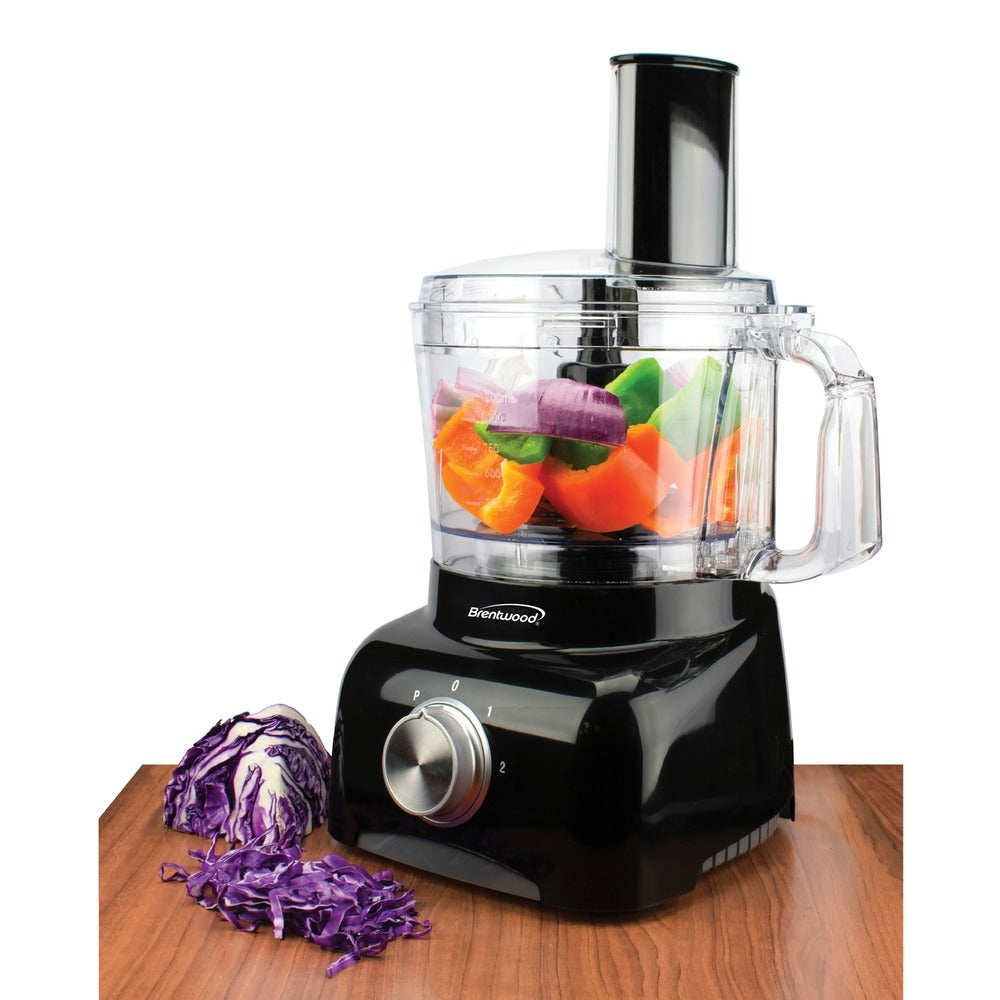 brentwood Select FP-585BK Food Processor with 5 Cup Capacity in Black