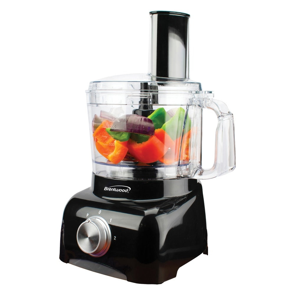 brentwood Select FP-585BK Food Processor with 5 Cup Capacity in Black